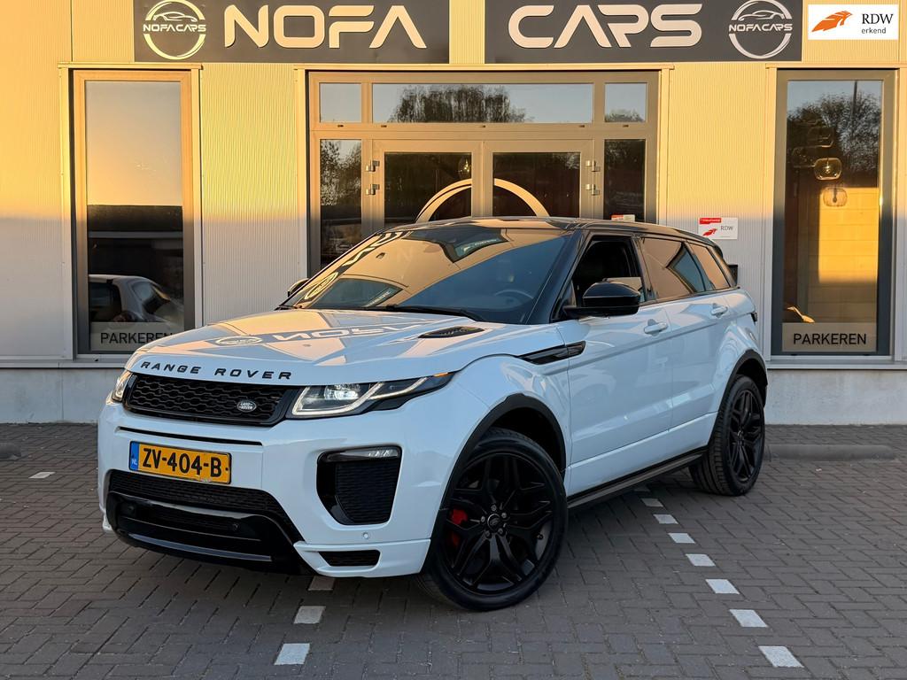 Land Rover Range Rover Evoque 2.0 Si4 Autobiography, 4 cilinders, Met garantie (alle), Wit, Leder