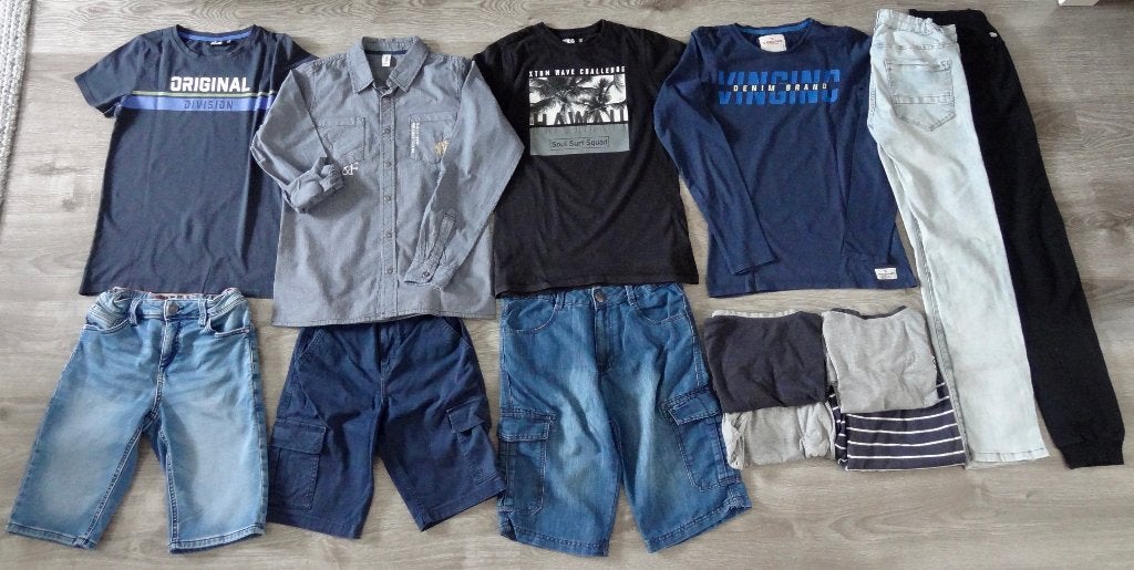 Pakket jongens kleding maat 158 164, Kinderen en Baby's, Kinderkleding | Maat 158, Ophalen of Verzenden, Gebruikt, Jongen, Setje