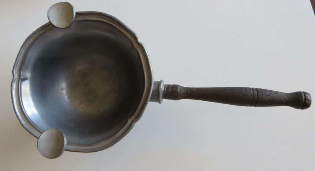 Vintage Asbak van Engeltjes tin, Antiek en Kunst, Ophalen