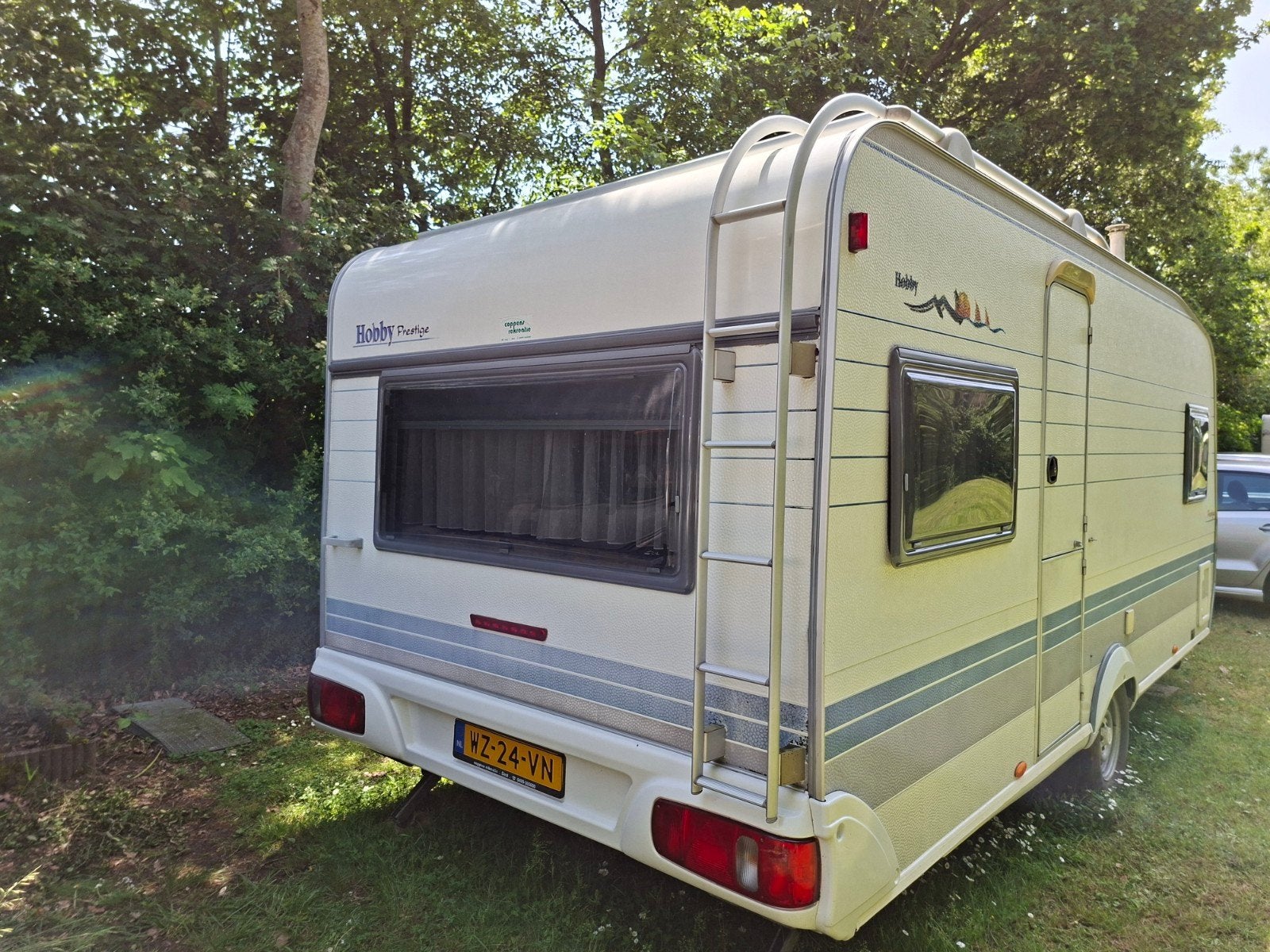 Caravan Hobby Prestige 495 UFE., Rondzit, Hobby, Frans bed, Particulier