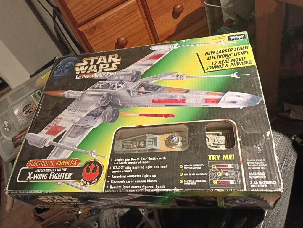 Electronic power F/X  X-wing fighter, Ophalen of Verzenden, Actiefiguurtje