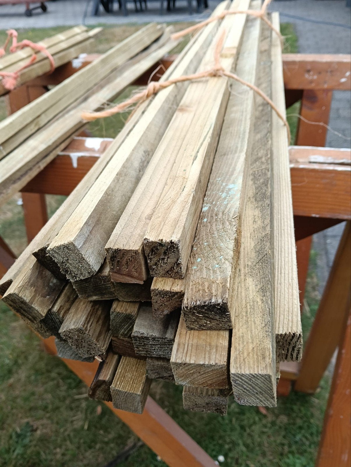 te koop nieuw bundel geimpregneerde latjed, Tuin en Terras, Ophalen, Nieuw, Minder dan 180 cm, Palen