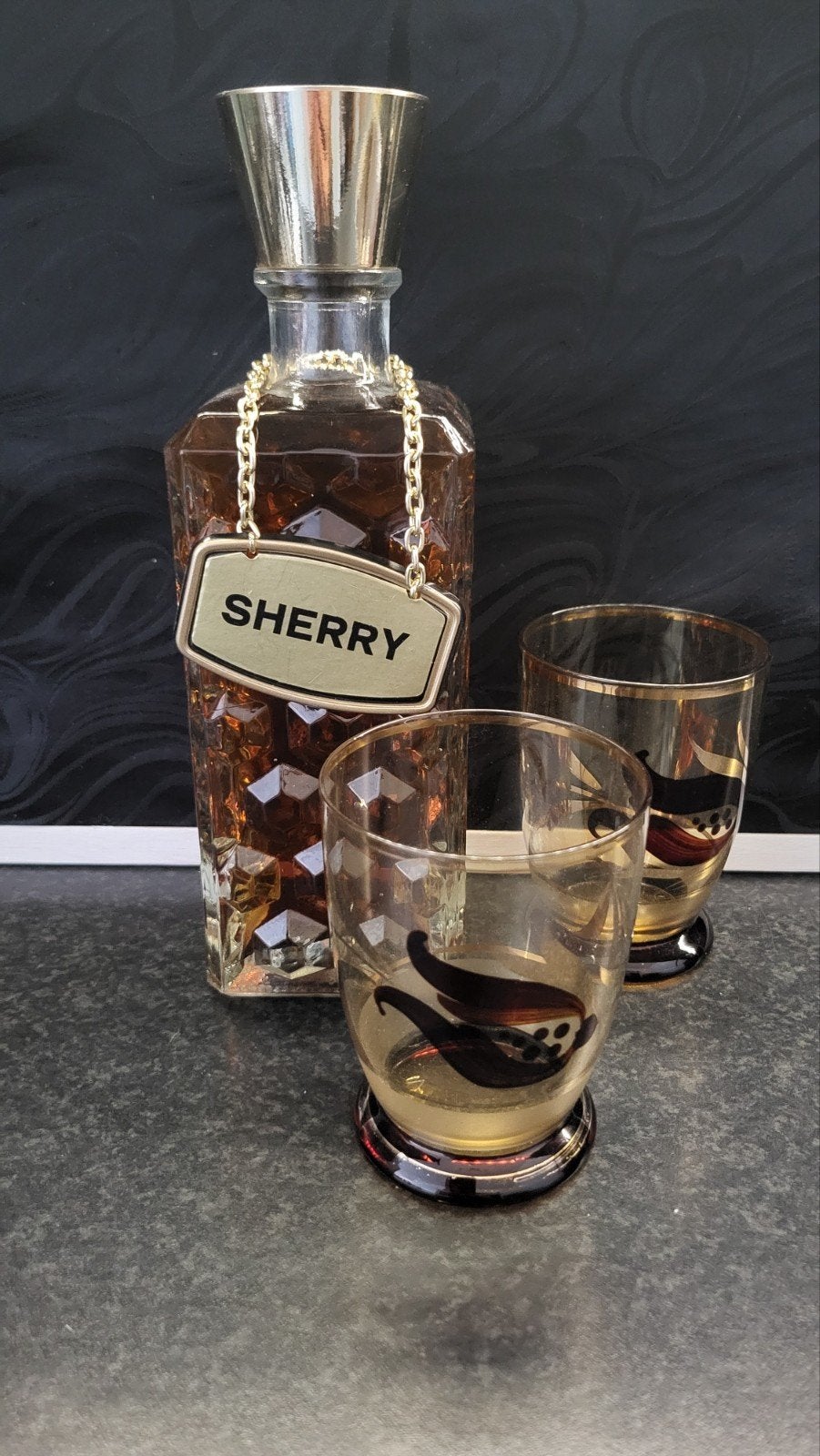 Vintage Sherry Hooghoudt-memorabilia, niet drinkbaar., Ophalen, Nieuw, Overige gebieden, Overige typen
