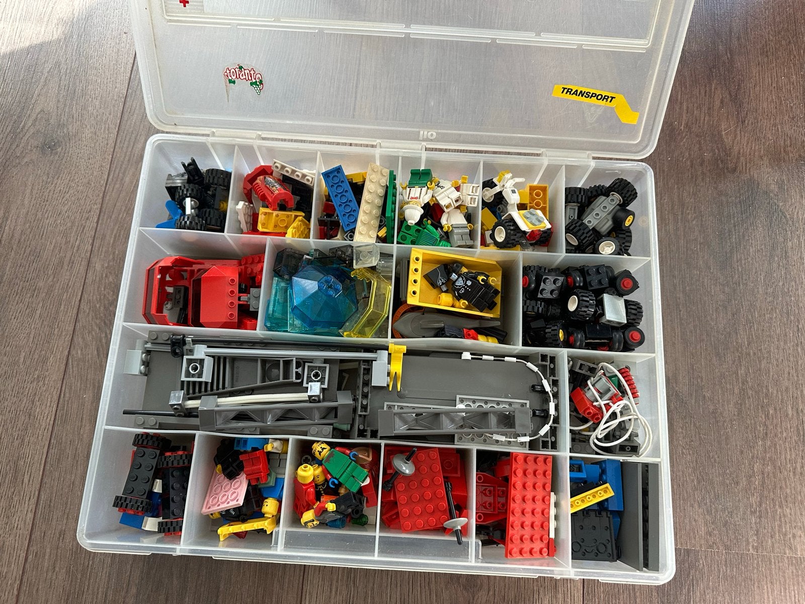 Grote partij LEGO met diverse sets en losse stenen, Ophalen, Lego, City, Gebruikt