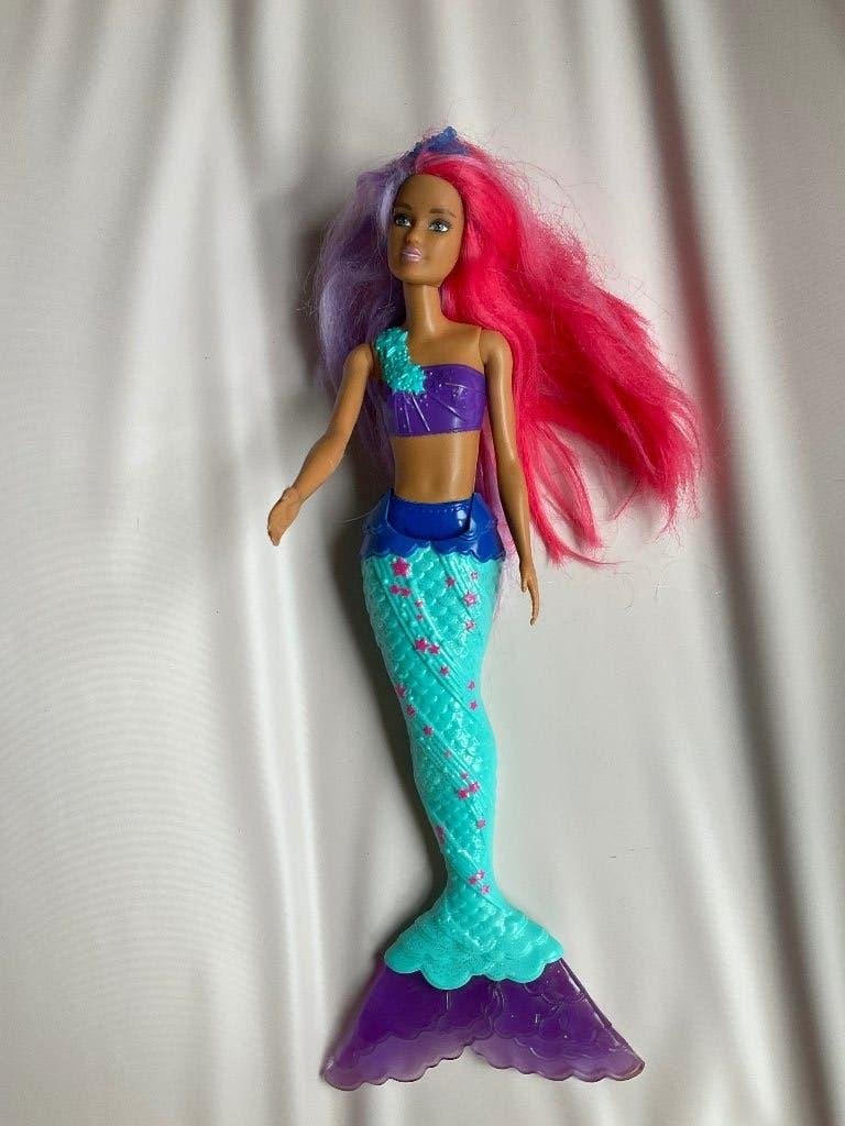 Zeemeermin barbies, Ophalen of Verzenden, Gebruikt, Barbie