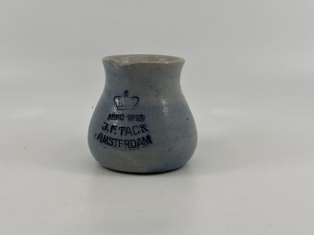 Vintage J.F. Tack Amsterdam Keulse pot / Mosterdpotje, Ophalen of Verzenden