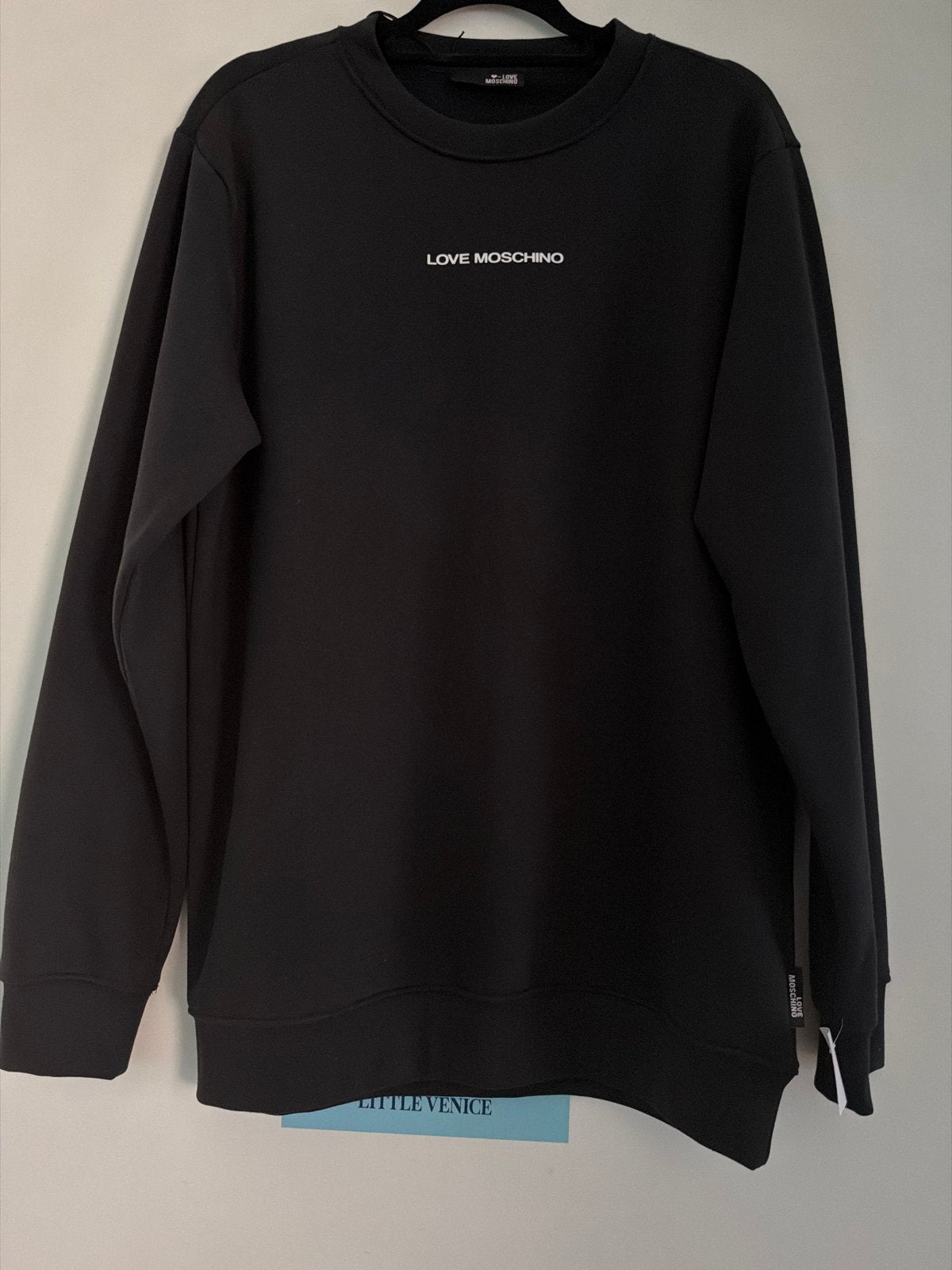Love Moschino Zwarte Sweater - Nieuw met kaartjes, Ophalen of Verzenden, Nieuw
