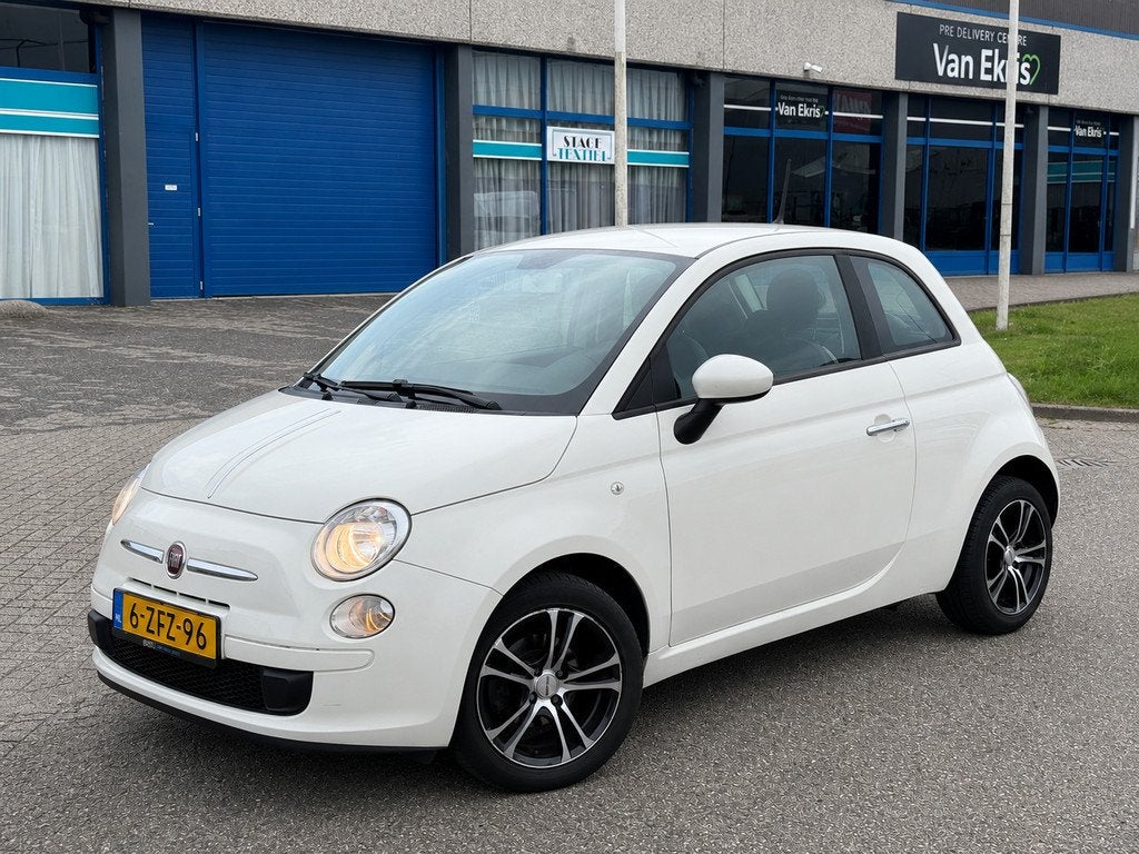 Fiat 500 1.0 TwinAir 2014 Airco Lage KM NL Auto, Auto's, Voorwielaandrijving, Gebruikt, Euro 6, 840 kg