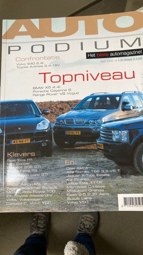 Auto podium 2004 het beste auto magazine, Verzenden, 1980 tot heden, Nederland, Tijdschrift