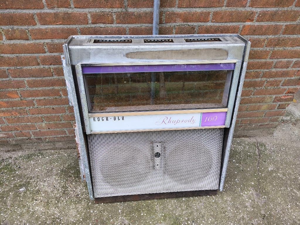 Complete front deur Rock ola 404 capri jukebox, Ophalen, Gebruikt, 1950 tot 1960, Seeburg