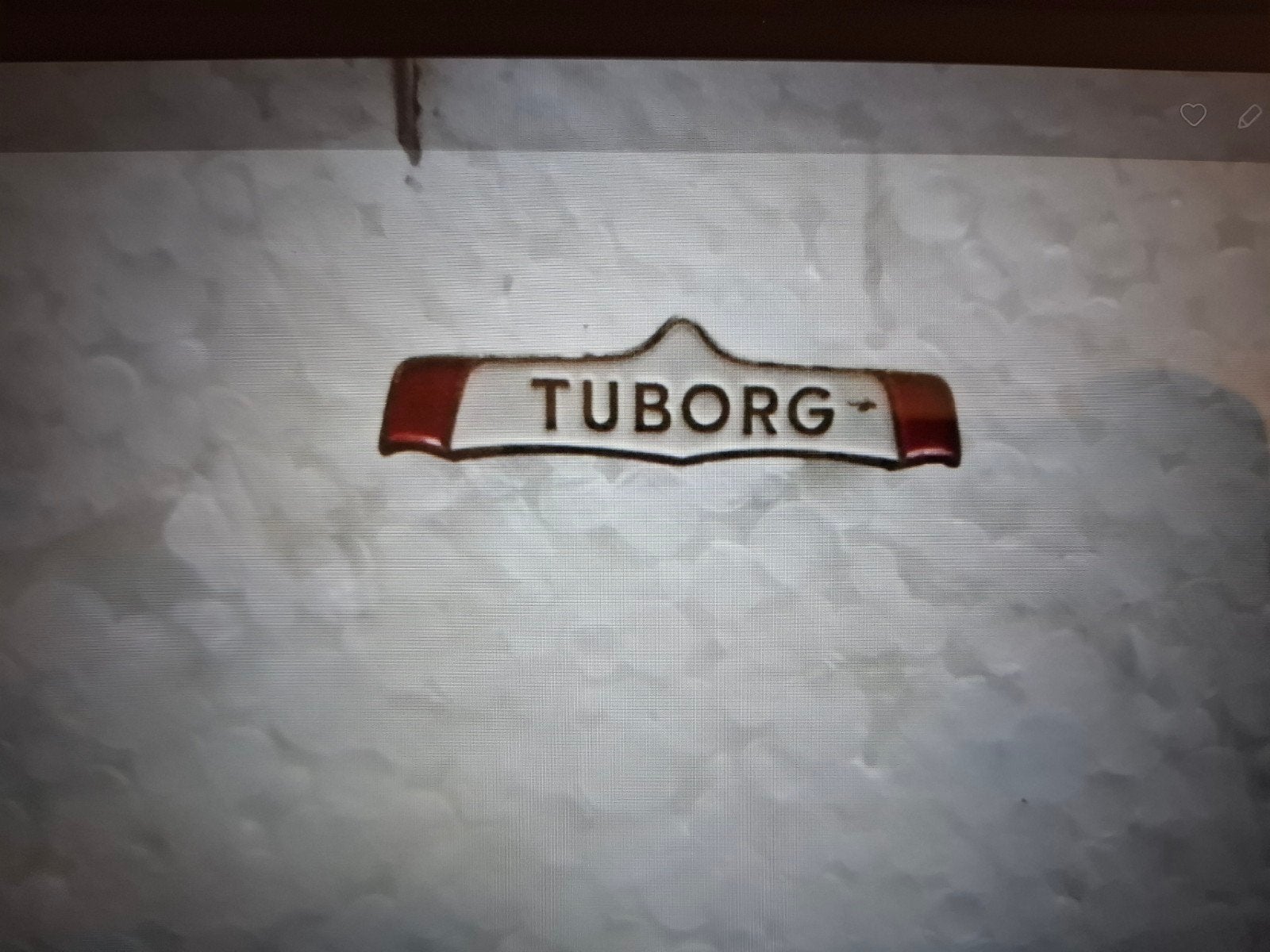 Speldje Tuborg bier, Ophalen of Verzenden, Zo goed als nieuw, Merk, Speldje of Pin