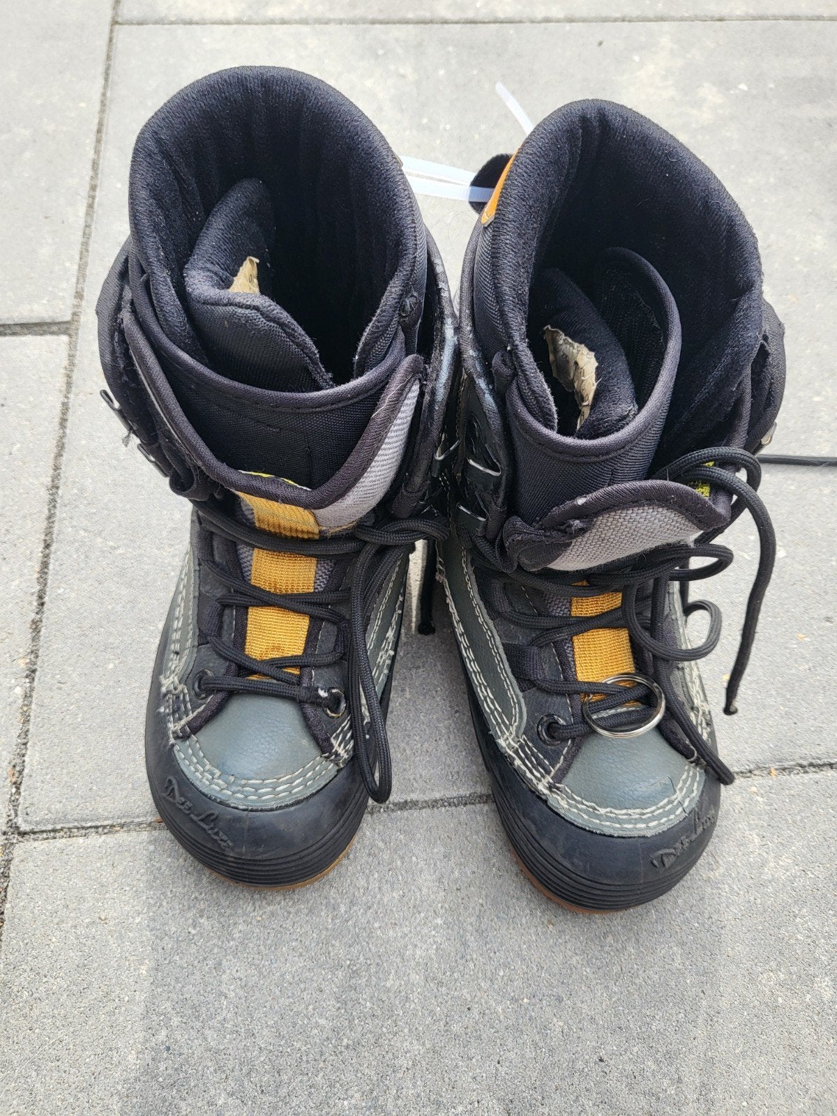 Deeluxe snowboardschoenen maat 33 - Zo goed als nieuw, Ophalen of Verzenden