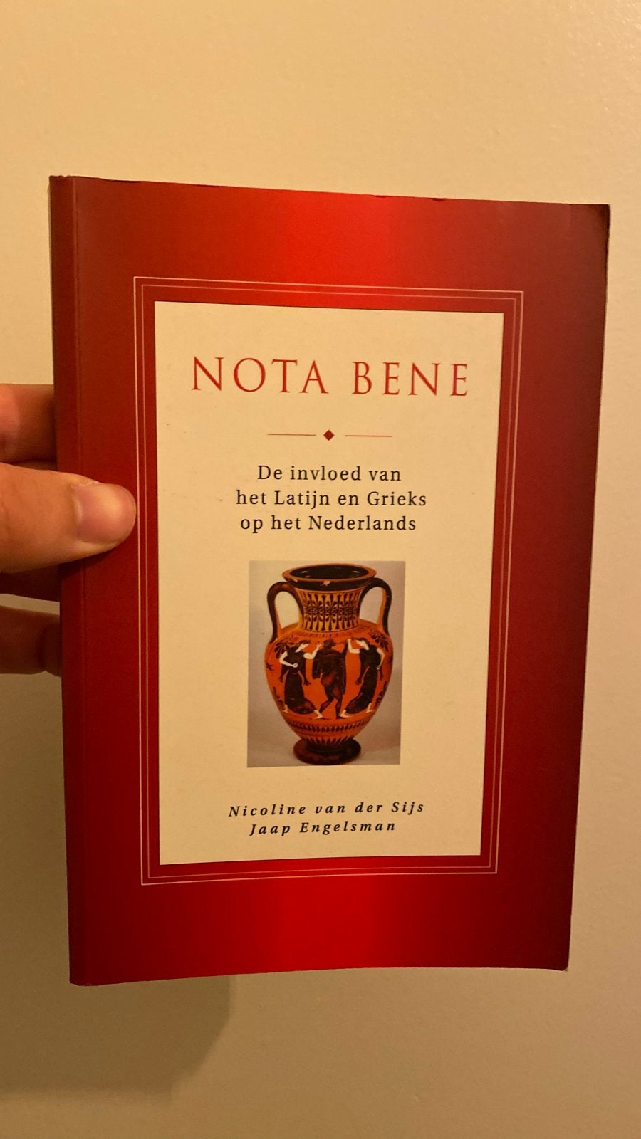 NOTA BENE: Invloed Latijn/Grieks op Nederlands, Boeken, Ophalen of Verzenden, Zo goed als nieuw, Nederland