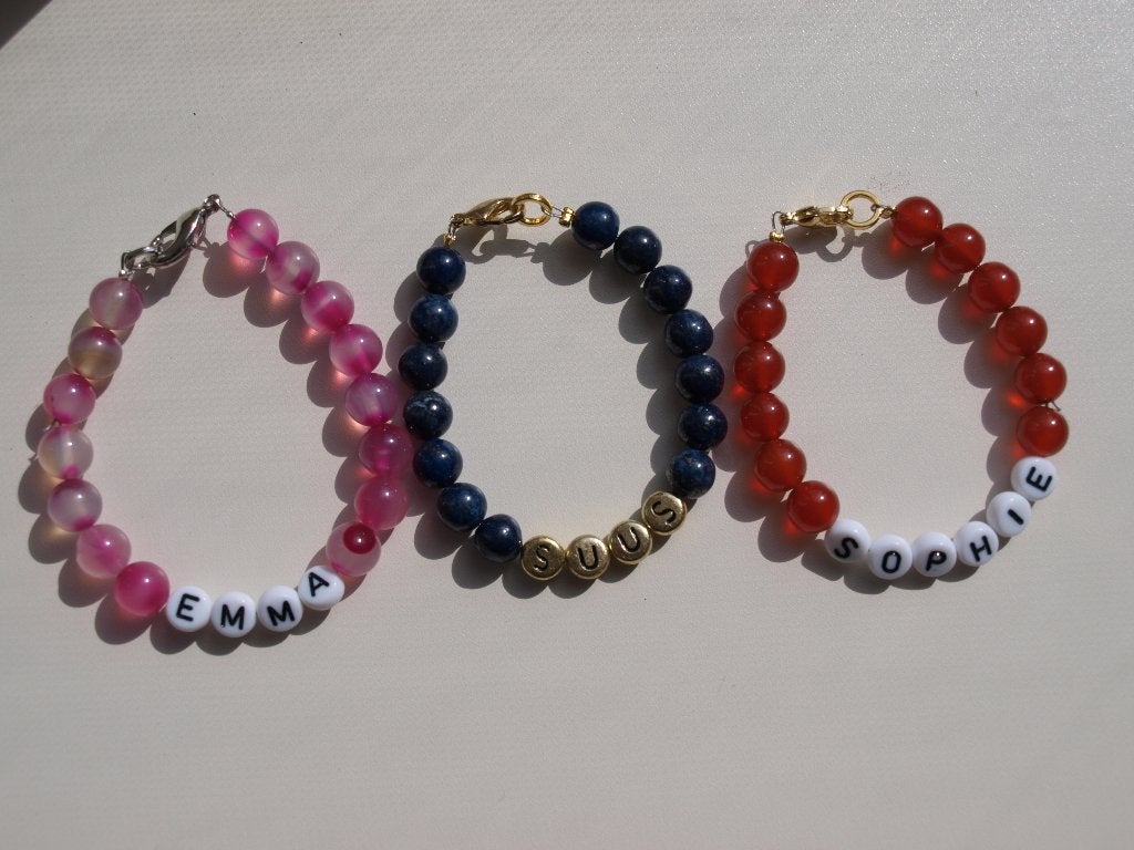 naam armband, Ophalen of Verzenden, Nieuw, Overige kleuren, Overige materialen
