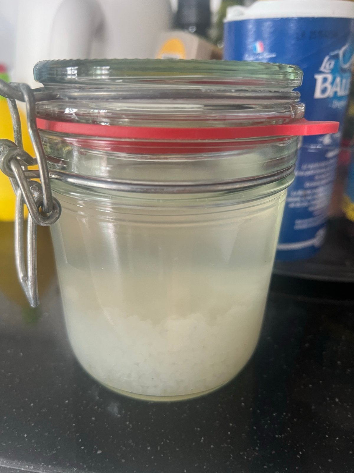 Water kefir korrels biologisch, Ophalen
