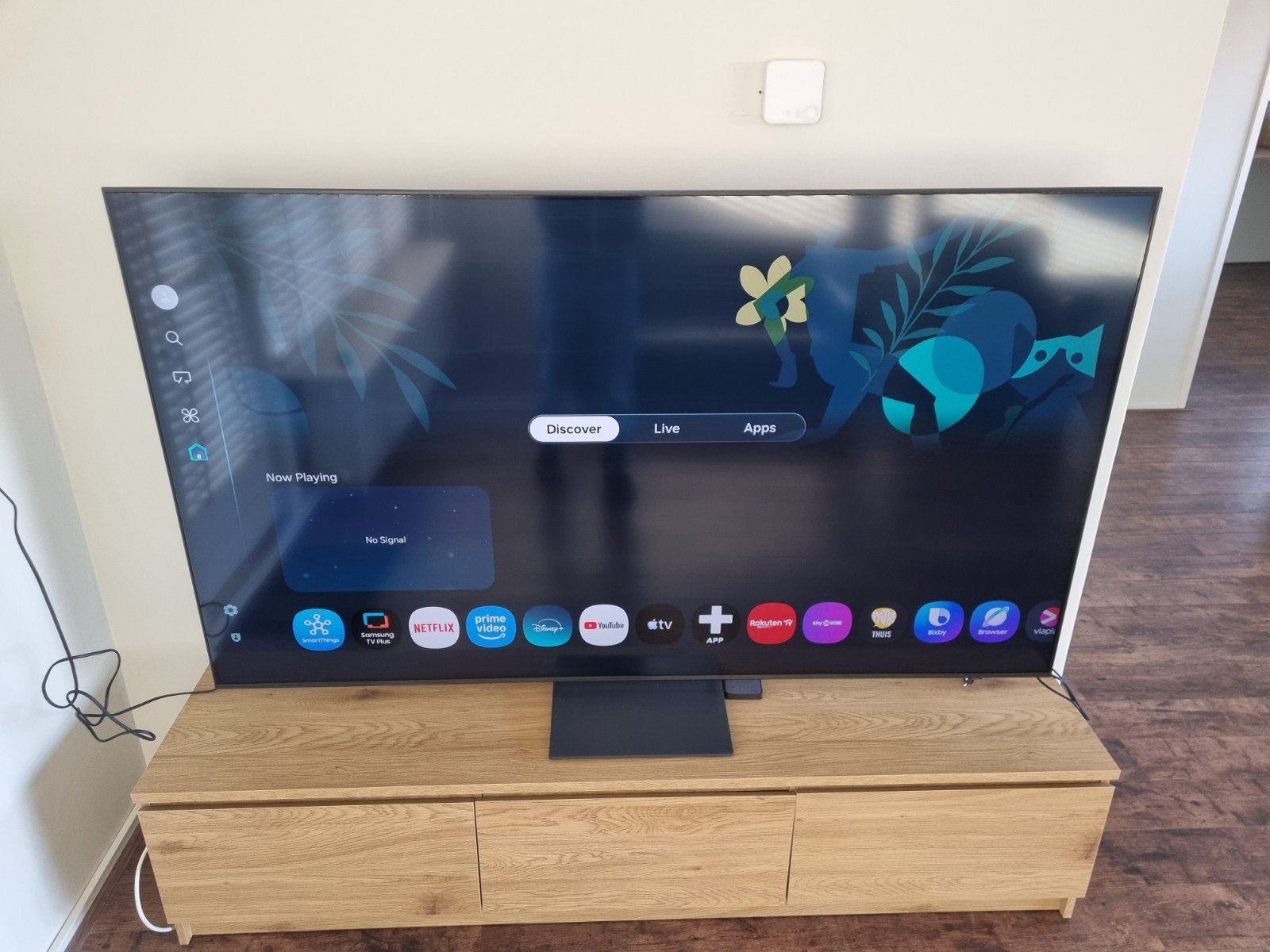 Samsung Neo QLED QN70F 75 inch 4K Smart TV, Ophalen, QLED, Zo goed als nieuw, Samsung