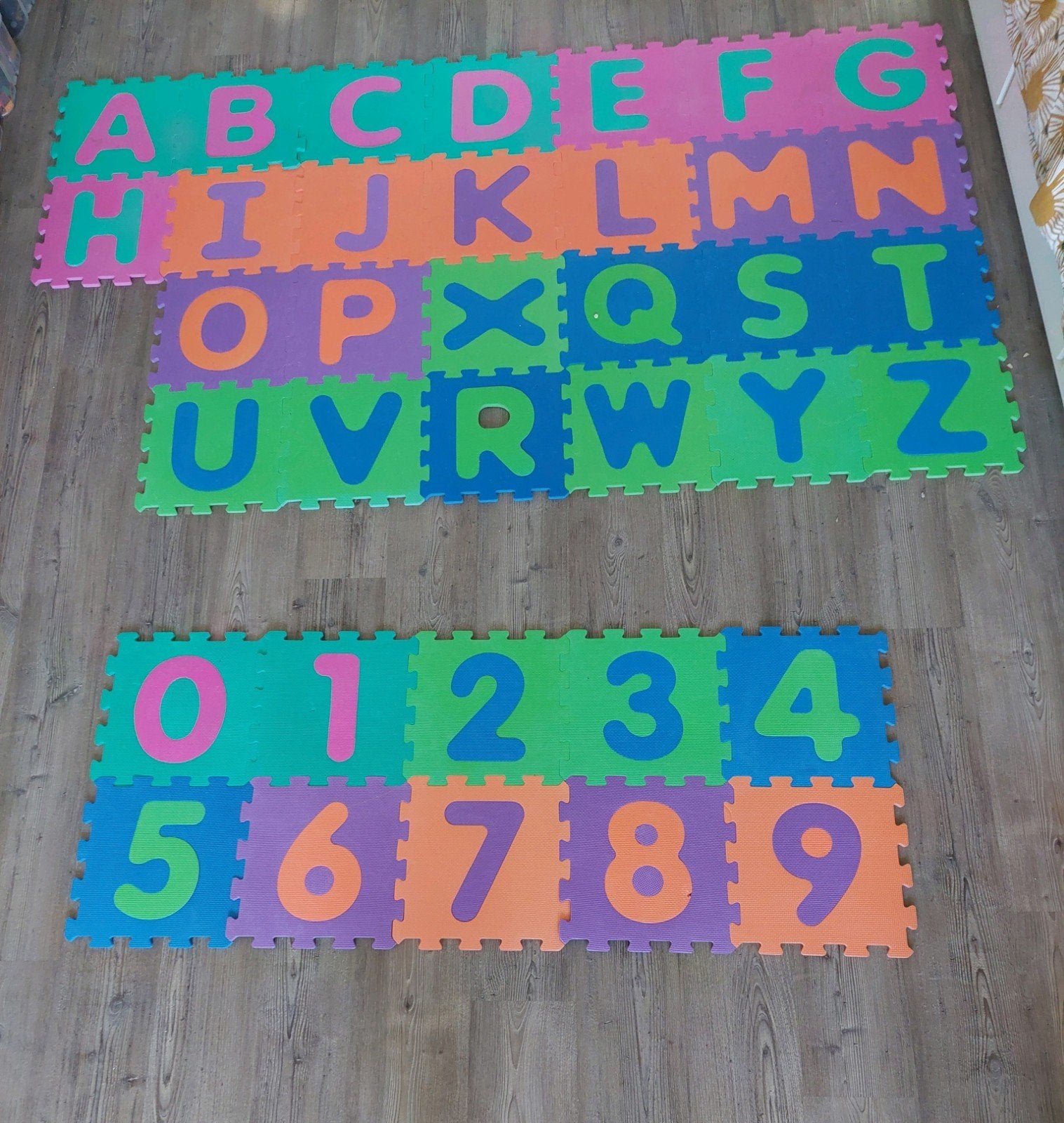 Alfabet Speelmat - Educatieve Puzzelmat voor Kinderen, Ophalen, Gebruikt
