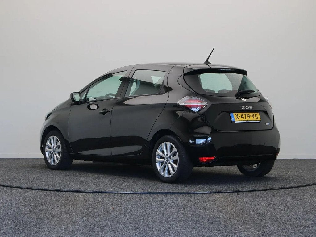 Renault ZOE R110 Intens 52 kwh € 14.445,00, Gebruikt, 180 min, Zwart, ZOE