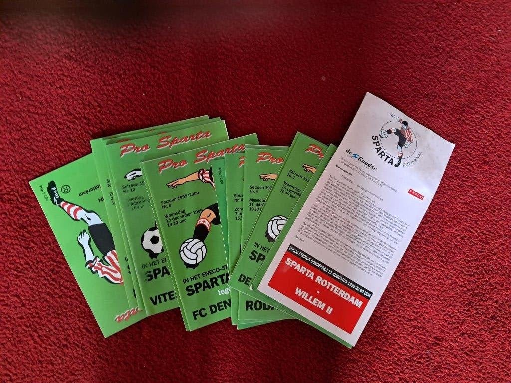Sparta Rotterdam 1999/2000, Ophalen of Verzenden, Zo goed als nieuw, Sparta, Boek of Tijdschrift