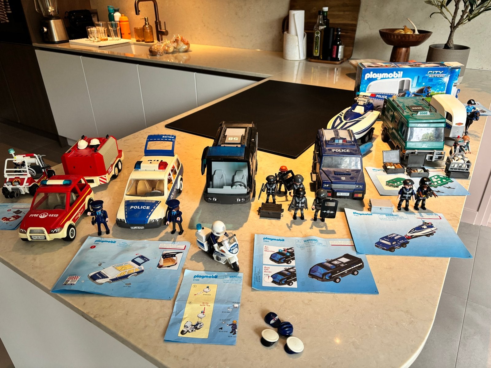Playmobil Brandweer, Politie, Waardetransport & ME sets, Kinderen en Baby's, Ophalen, Gebruikt, Complete set, Voertuig