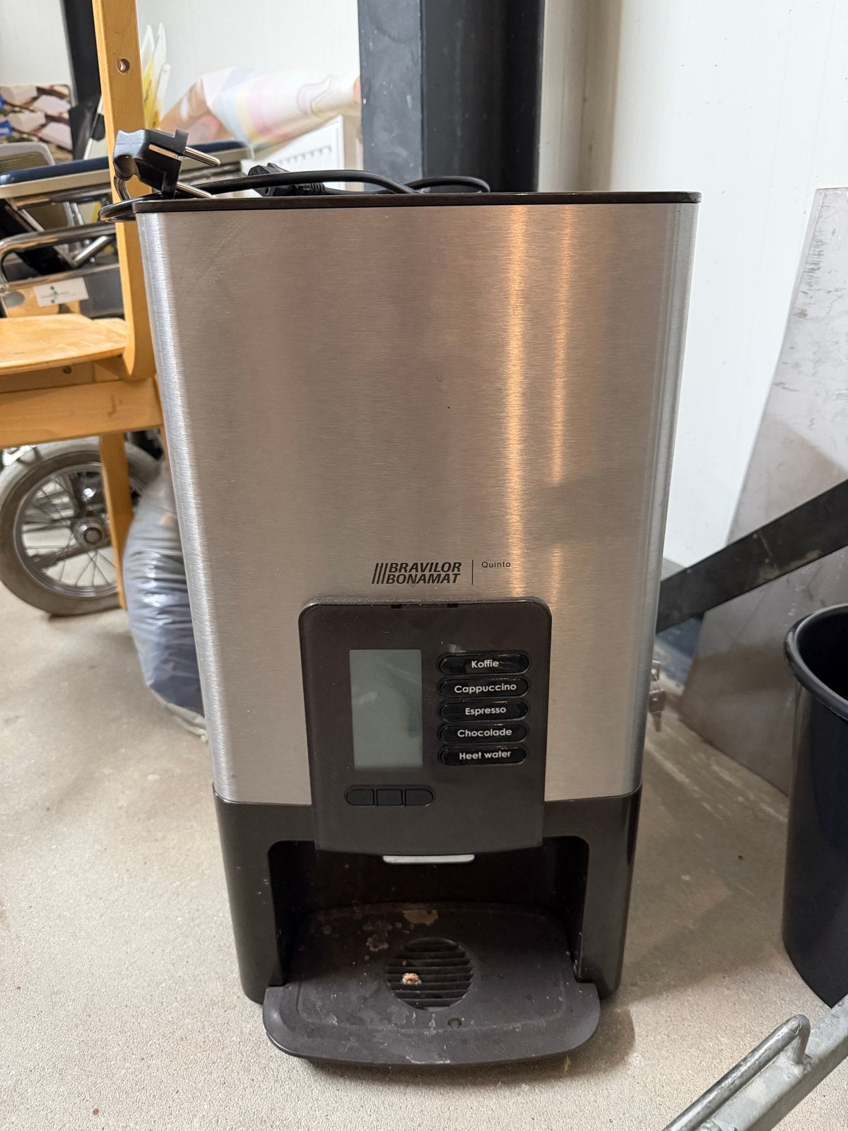 Bravilor Bonamat Quinto Koffie Automaat - Gebruikt, Ophalen, Gebruikt, 10 kopjes of meer, Koffiemachine