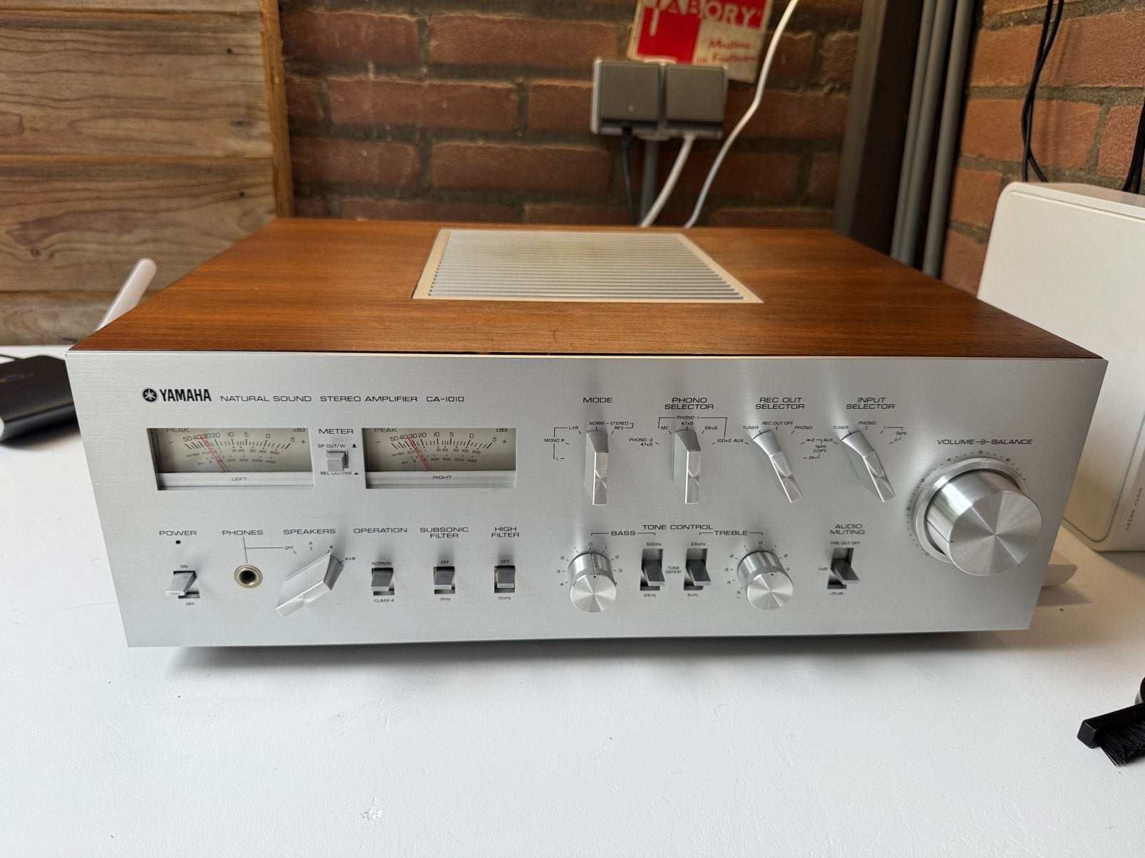 Yamaha CA-1010, Ophalen, Zo goed als nieuw, Yamaha