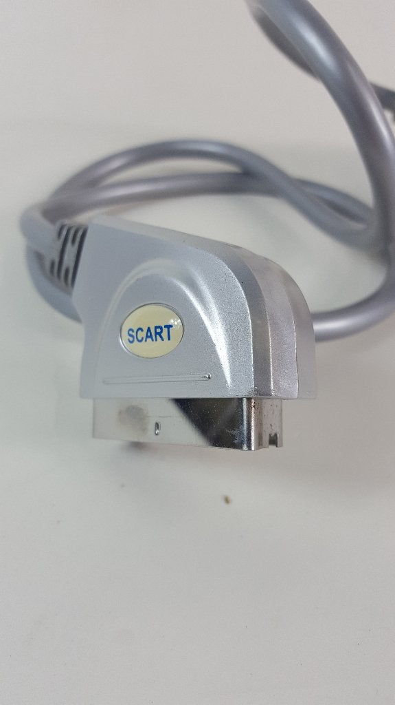Vivanco Scart splitter, 2-voudig. Grijs. Werkt prima. 2A7, Tweedehands verkoop, Tweedehands verkoop, Gebruikt, Scartkabel