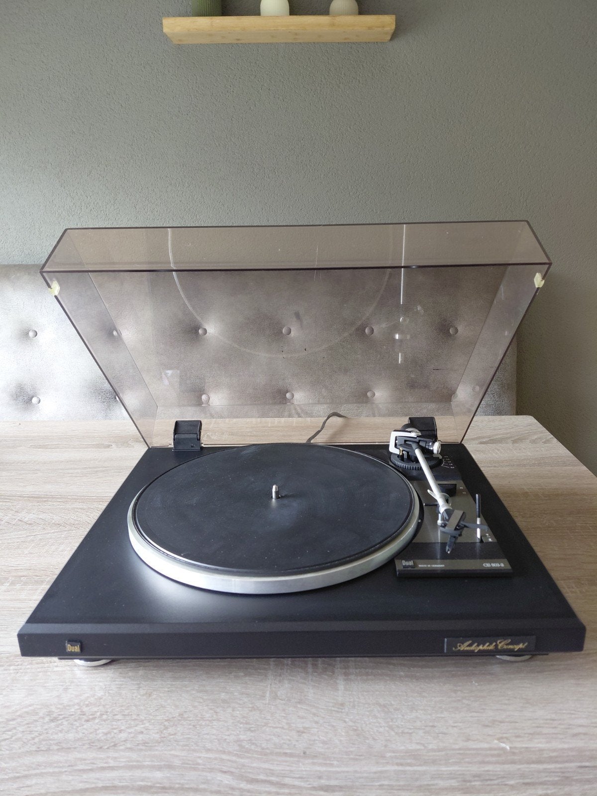 Dual CS 503-2 Platenspeler, Audio, Tv en Foto, Ophalen, Gebruikt, Platenspeler, Dual