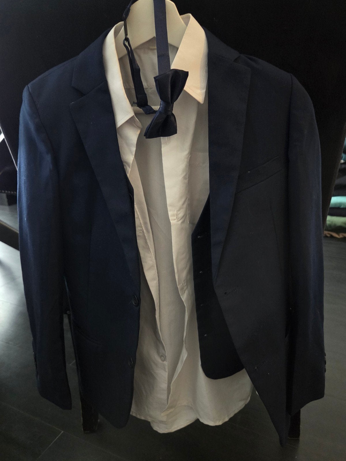 Nette jongens kostuum set - maat M, Kleding | Heren, Kostuums en Colberts, Onbekend, Ophalen of Verzenden, Zo goed als nieuw, Maat 48/50 (M)