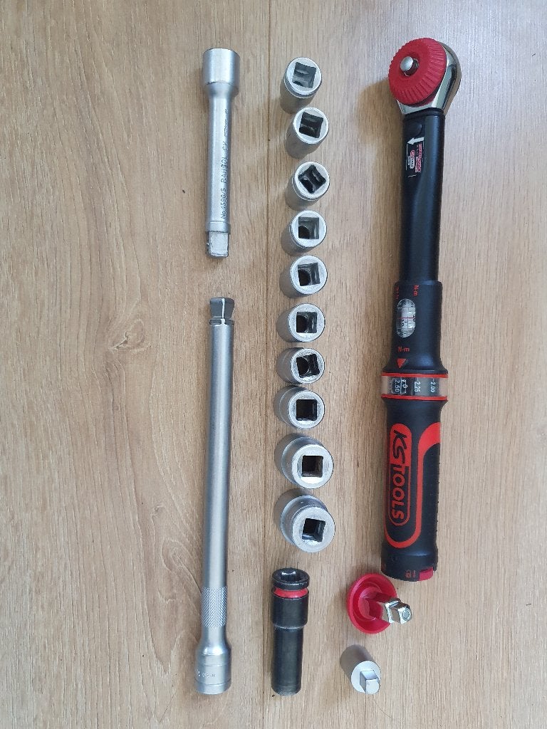KS Tools ERGOTORQUE precision 516.1422 Momentsleutel, Auto diversen, Ophalen of Verzenden, Zo goed als nieuw