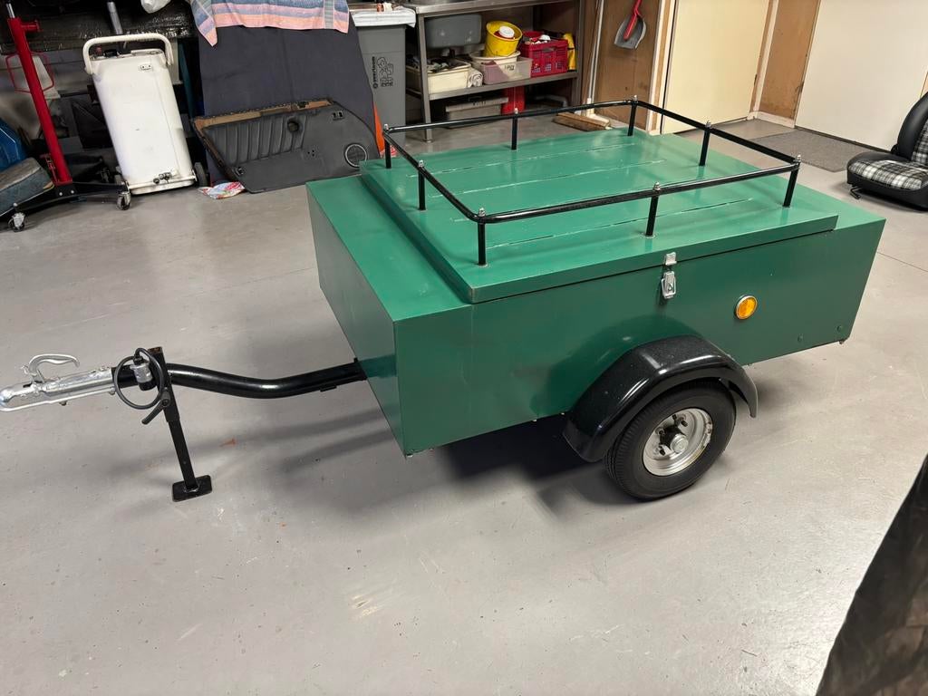 Te koop: compleet gereviseerde bagagewagen, Ophalen