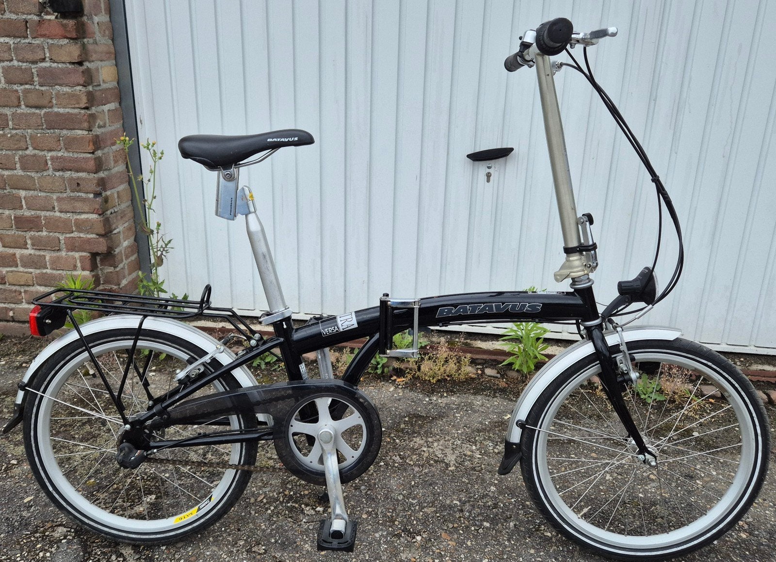 te koop batavus vouwfiets in nette staat, Ophalen, 20 inch of meer, Gebruikt, Velgrem