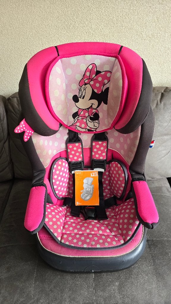 Disney Autostoel iMax - Minnie Mouse, Kinderen en Baby's, 9 t/m 36 kg, Ophalen, Overige merken, Gebruikt
