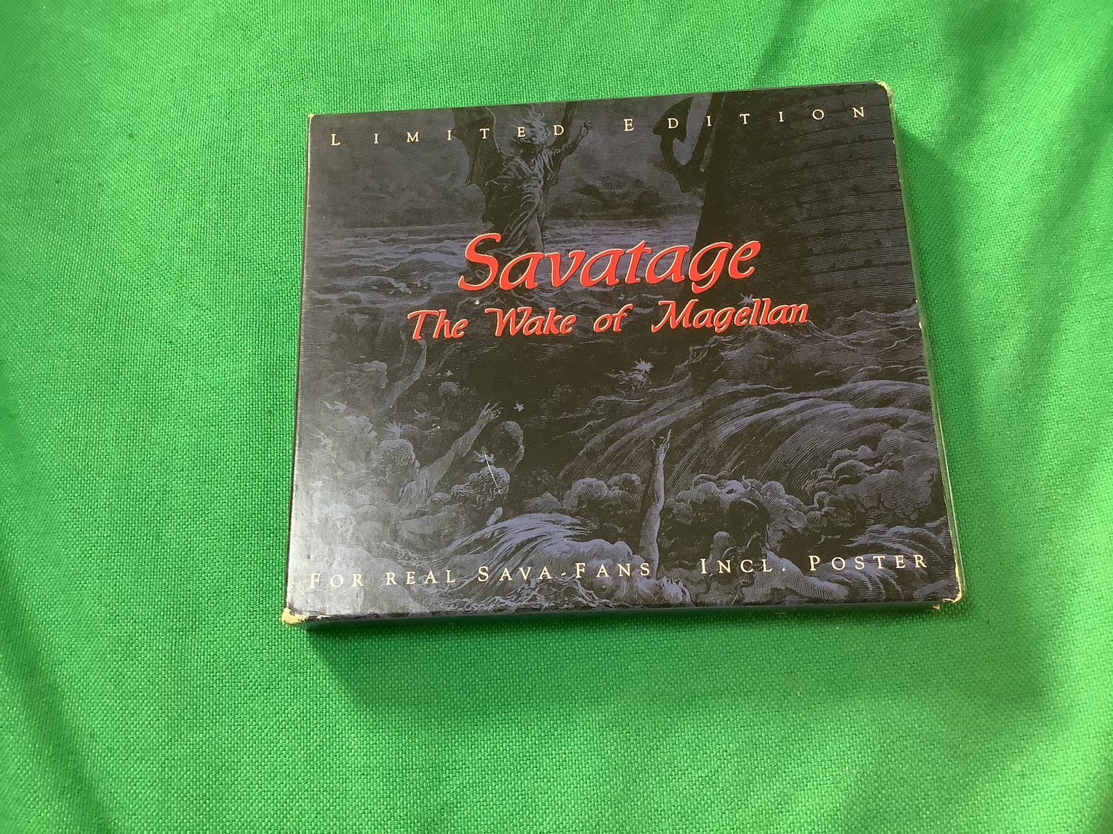 Savatage-The Wake Of Magellan limited edition cd (Dld), Ophalen of Verzenden, Zo goed als nieuw