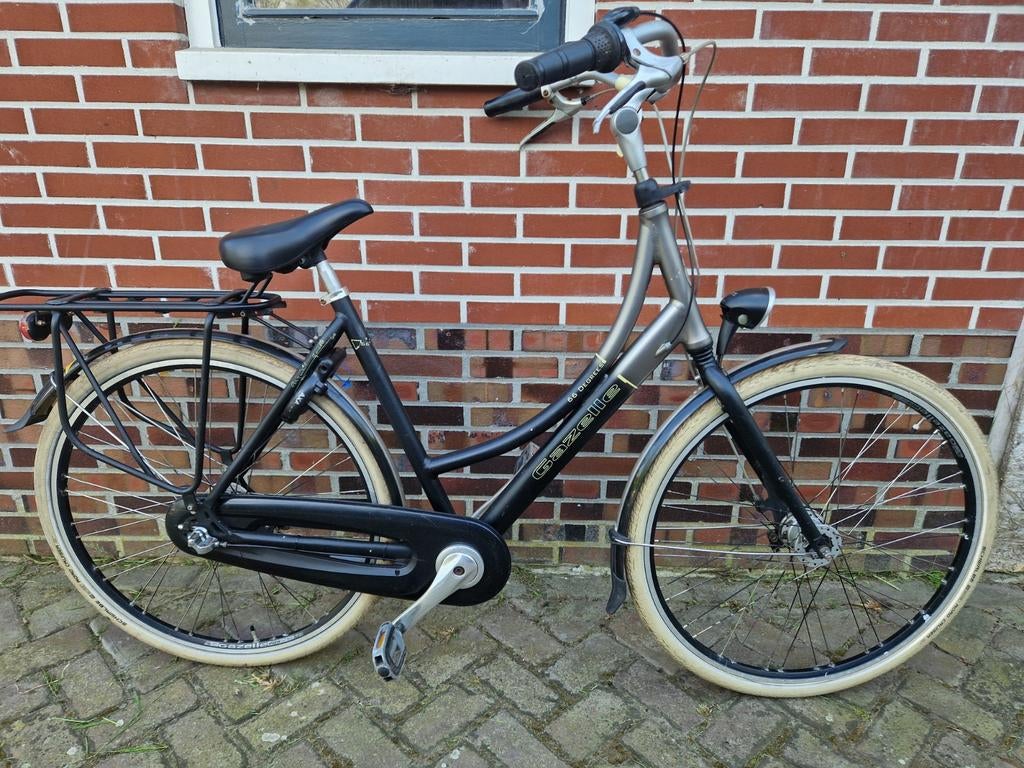 Gazelle 66 Degrees Damesfiets, Frame 53cm, 3versn. transport, Fietsen en Brommers, Fietsen | Dames | Damesfietsen, Gebruikt, Gazelle