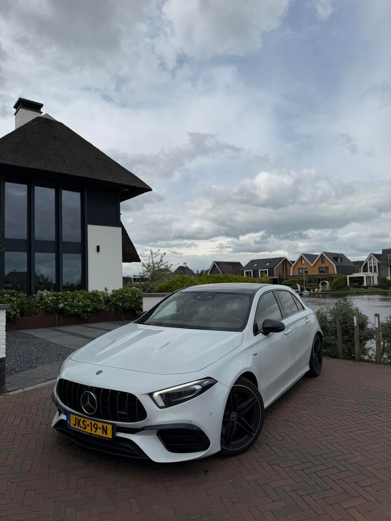 Mercedes-Benz A-Klasse A 45 AMG 387pk 4Matic+ AMG Speedshift, Auto's, Automaat, Wit, Particulier, Geïmporteerd