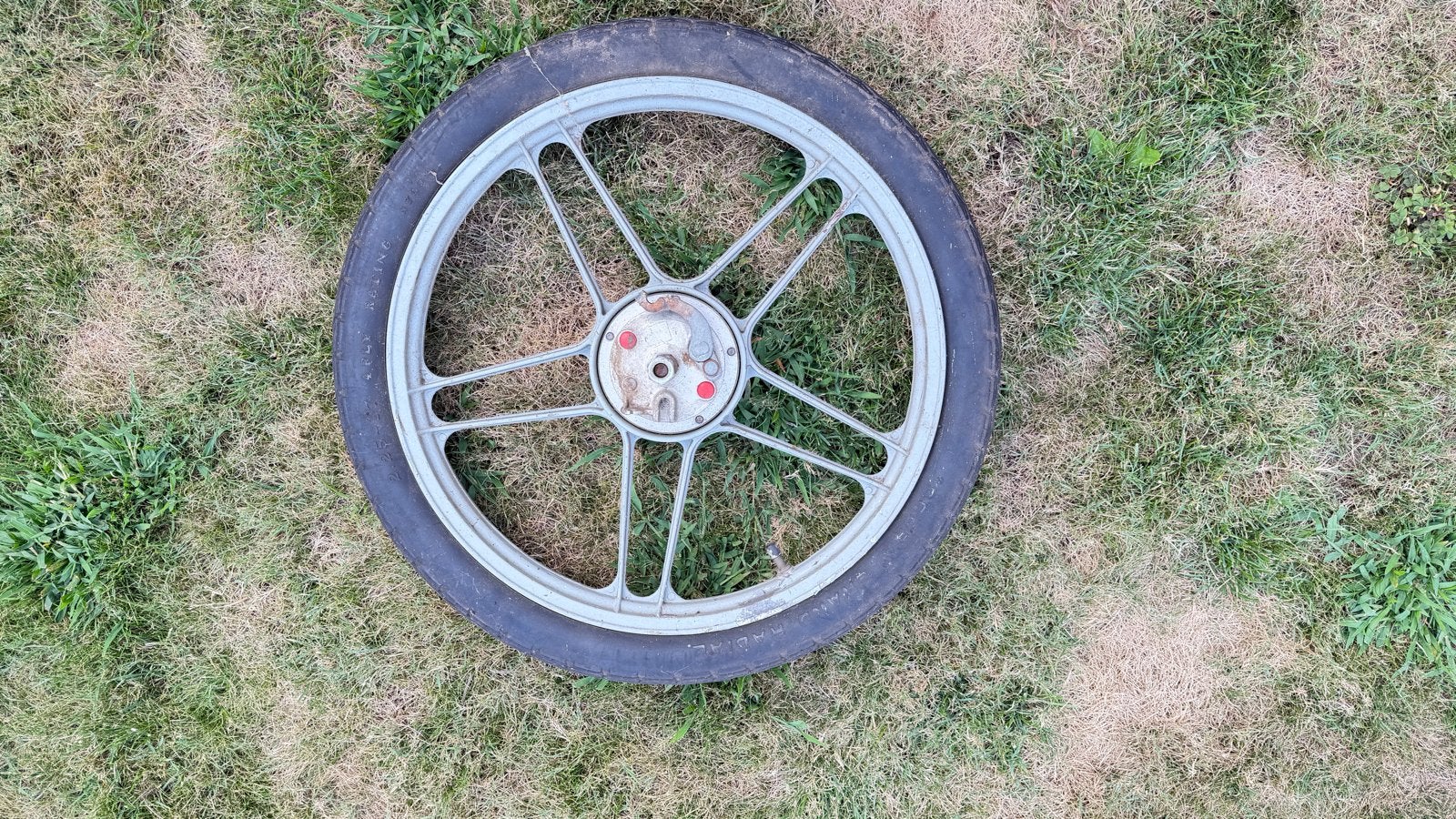 Sterwiel Puch Maxi 17 inch met band, Ophalen, Gebruikt, Overige typen