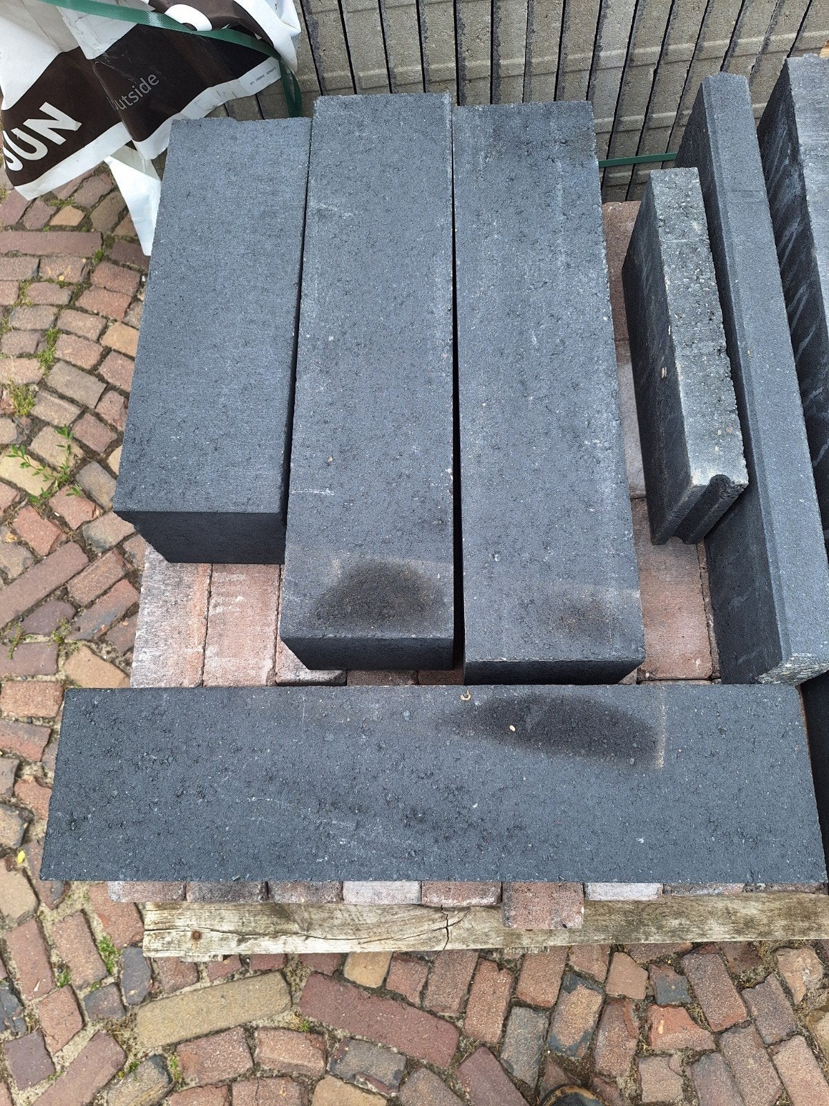 Linea stapelblok 3x antraciet, Ophalen, Minder dan 100 cm, Minder dan 25 cm