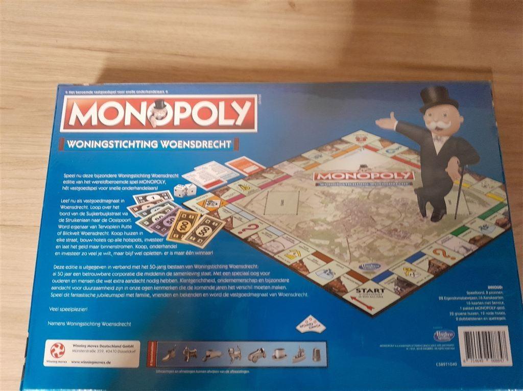monopoly woonstichting woensdrecht [s1113], Verzenden, Zo goed als nieuw