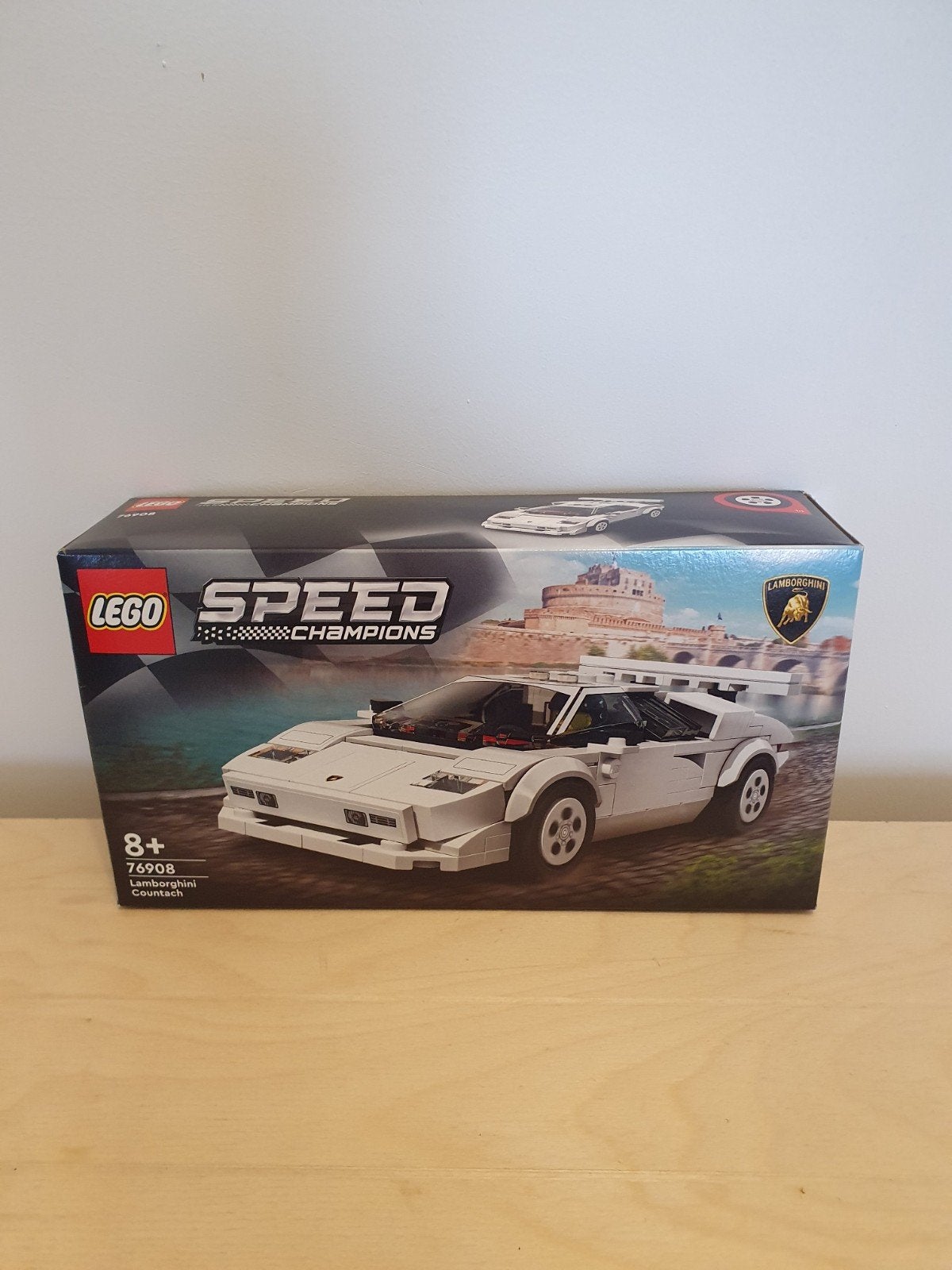 LEGO Speed Champions 76908 Lamborghini Countach, Ophalen of Verzenden, Nieuw, Complete set, Lego