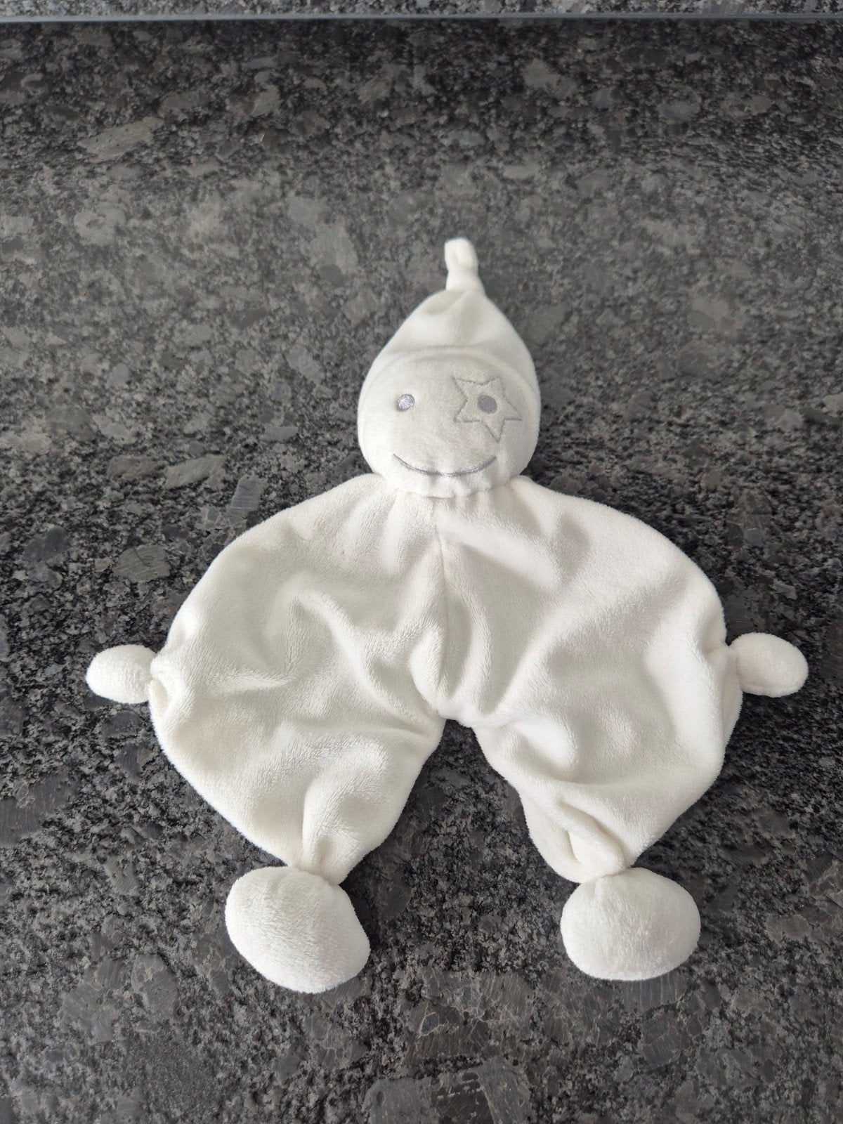 Prenatal - Knuffeldoekje Spookje met ster om oog wit, Ophalen of Verzenden, Zo goed als nieuw, Overige typen
