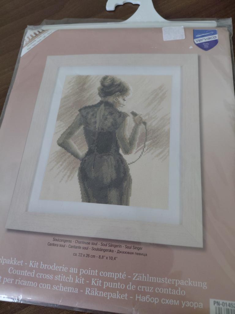 Vervaco Borduurpakket "Soul Singer" - Nieuw, Ophalen of Verzenden, Nieuw, Borduurpakket