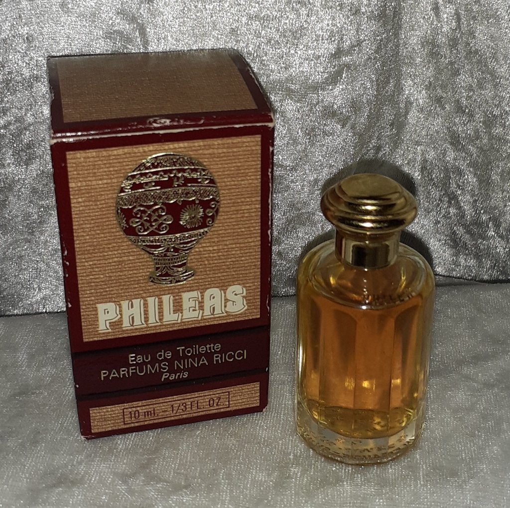 Parfum miniatuur - Nina ricci Pheleas + Doosje, Ophalen of Verzenden, Zo goed als nieuw, Miniatuur, Gevuld