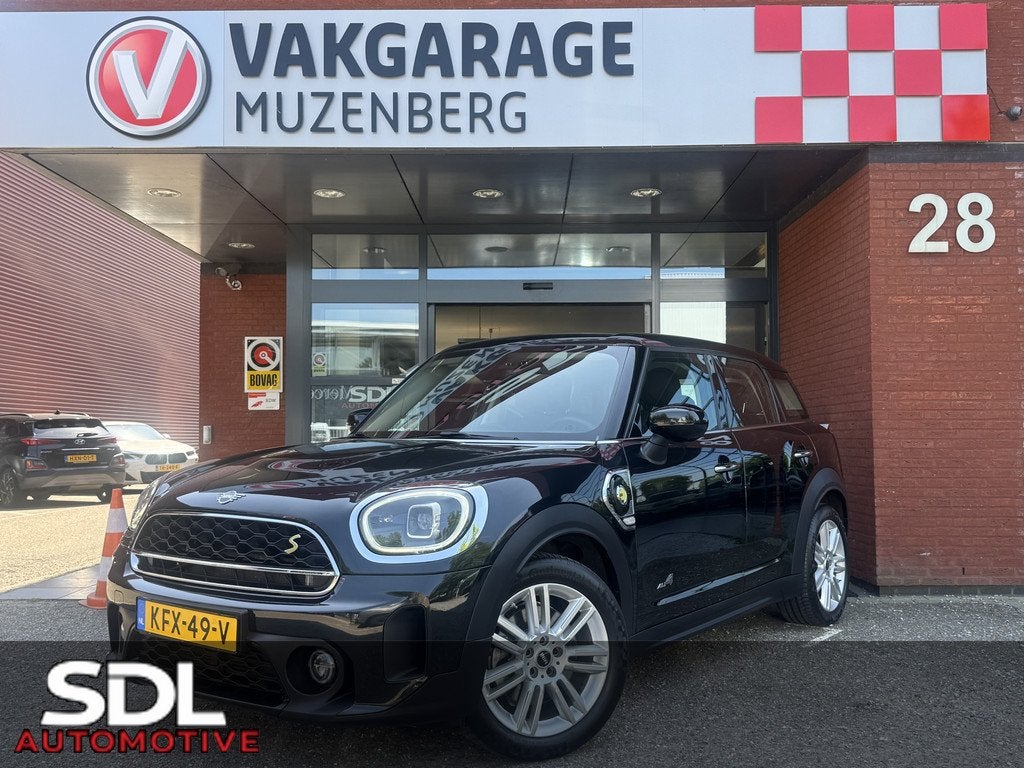 MINI Countryman 1.5 Cooper S E ALL4 // FULL LED // VOL LEDER, Auto's, Mini, Automaat, Gebruikt, Zwart, Countryman