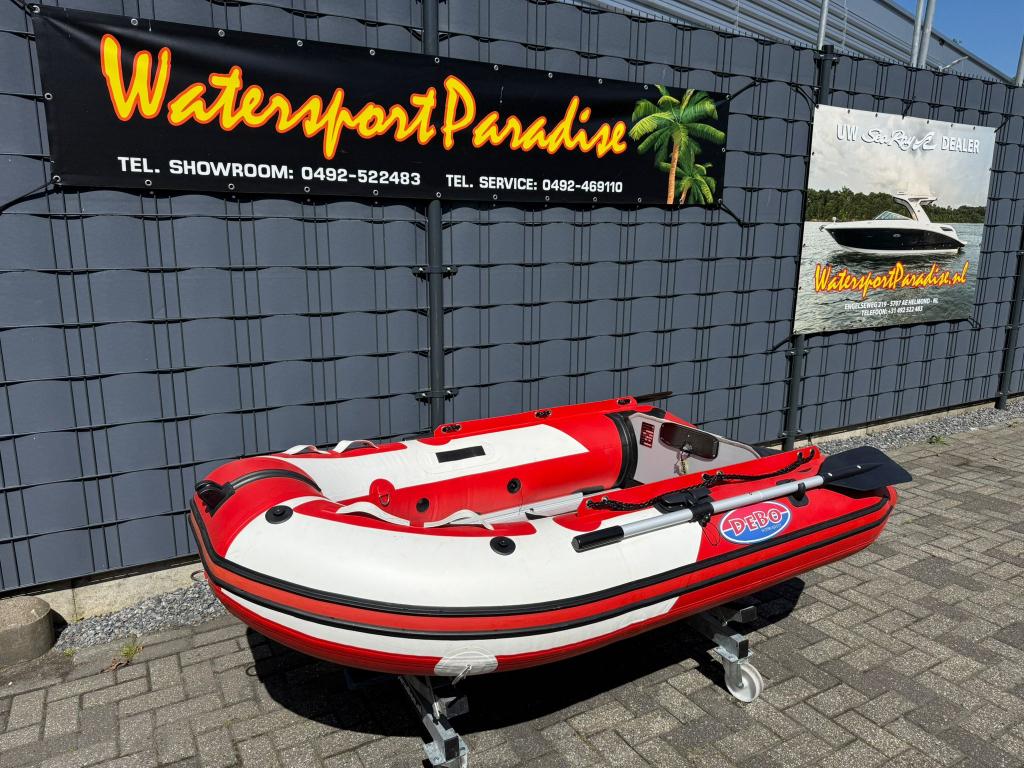 Debo 230 (bj 2007), Watersport en Boten, Rubberboten, Gebruikt, Overige merken, Overige brandstoffen