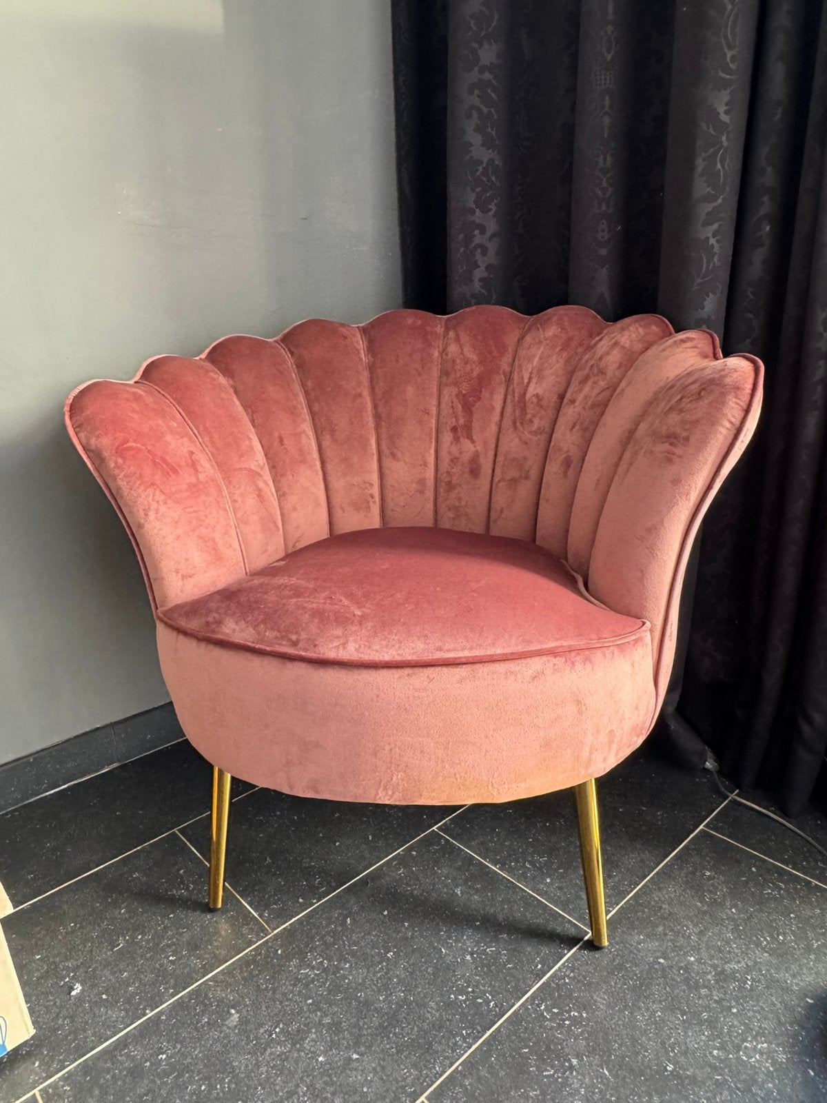 Oud roze fauteuil, Huis en Inrichting, Ophalen, Eenpersoons, 75 tot 100 cm, Zo goed als nieuw