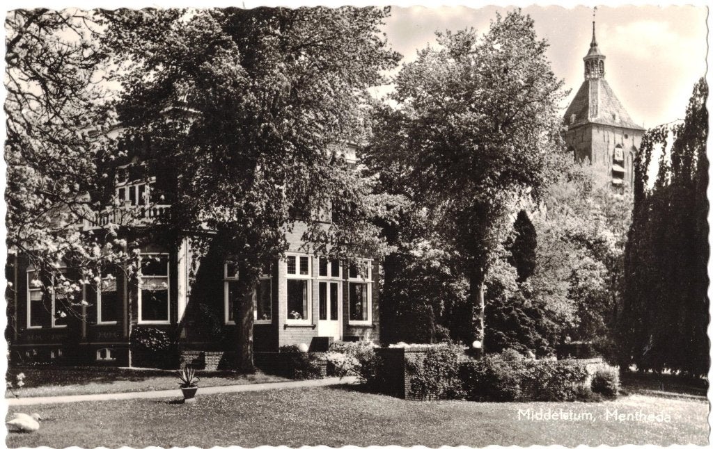 Middelstum, villa Mentheda, 1981, Verzenden, 1980 tot heden, Gelopen, Groningen