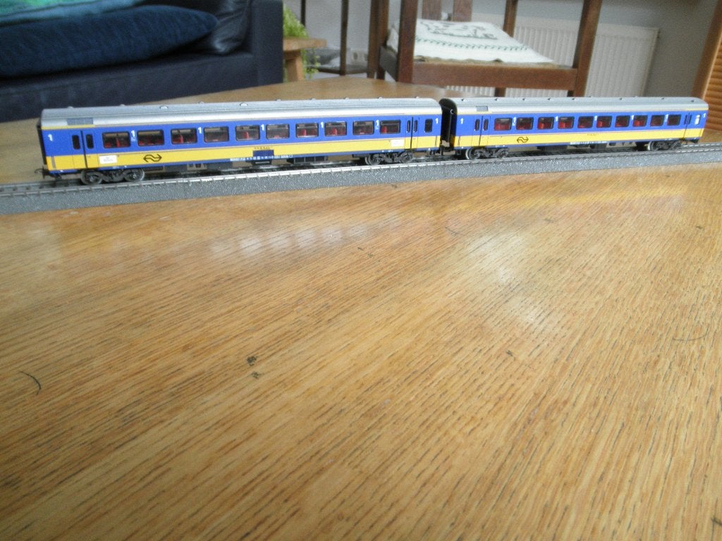 2 stuks Märklin HO 4164 NS Intercity 1e kl. rijtuigen in OVP, Wisselstroom, Analoog, Wagon, Ophalen of Verzenden