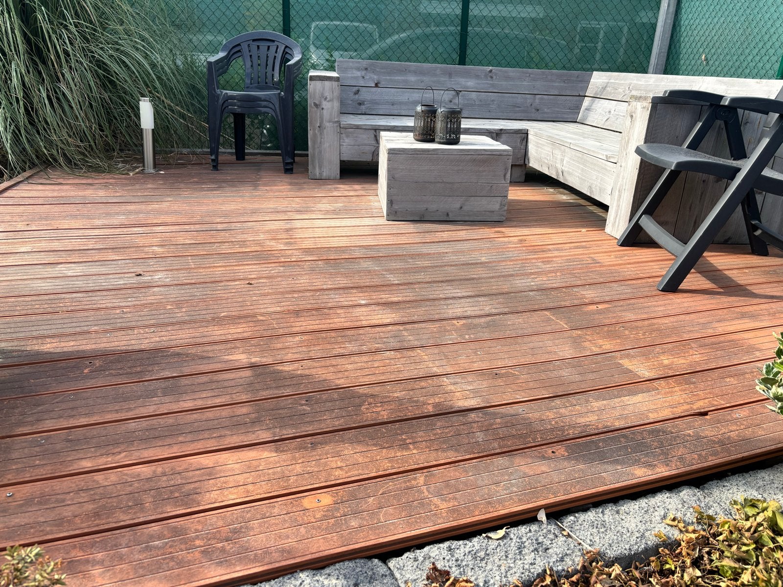 Kunststof vlonderplanken - zacht prijsje, Tuin en Terras, Terrasdelen en Vlonders, Ophalen, Gebruikt, Kunststof