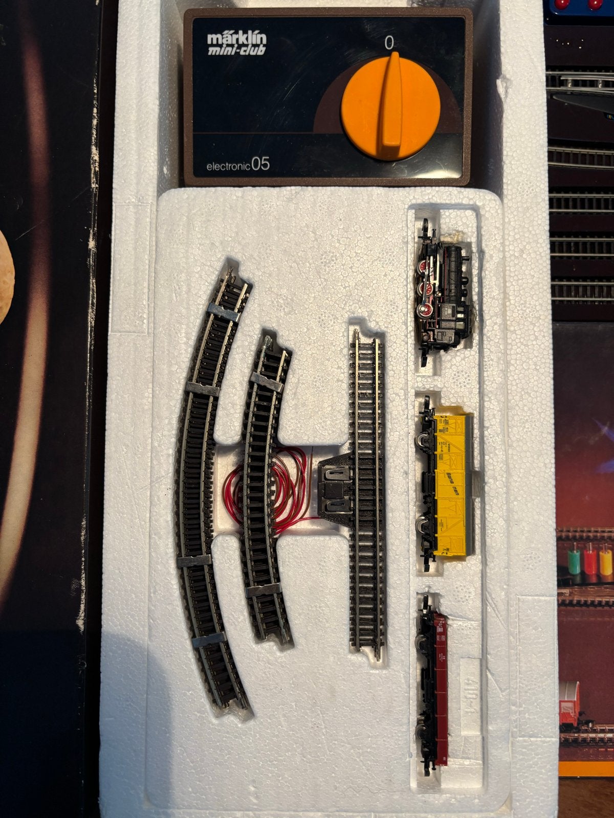 Märklin Mini-Club Spoor Z Startset met Uitbreiding, Treinset, Gelijkstroom, Ophalen of Verzenden, Zo goed als nieuw